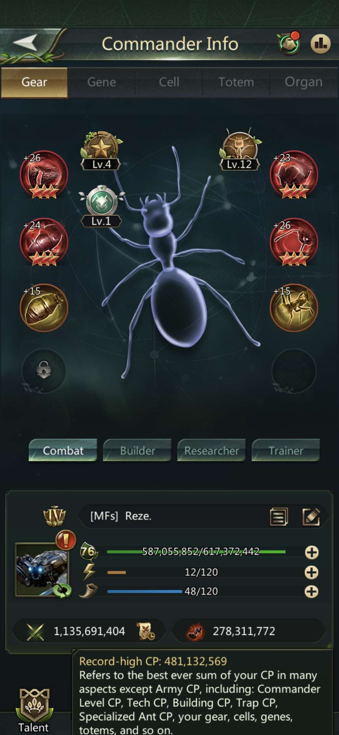 продажа аккаунта к игре Ant Legion